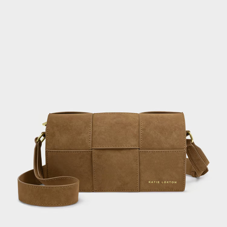 Taya Suedette Crossbody Bag Caramel Suedette