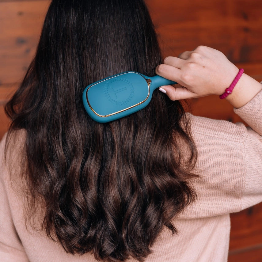 Teleties Hair Brush Teal with It - Thick Hair