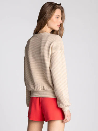 Dreamscape Top Heather Taupe