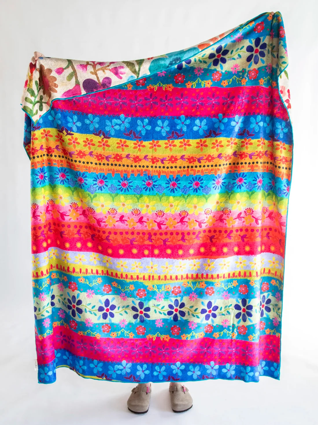 Double Sided Cozy Throw Blanket