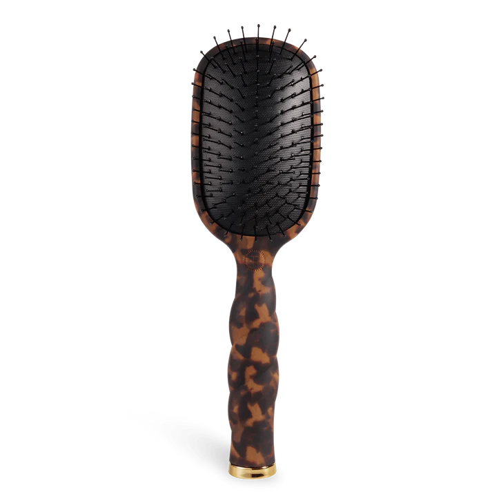 Teleties Hair Brush Tortoise Detangler - Medium Hair