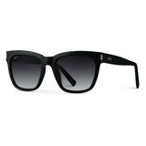 Dakota Sunglasses Glossy Black | Black Gradient