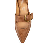 Romeria D'Orsay Flats Tan