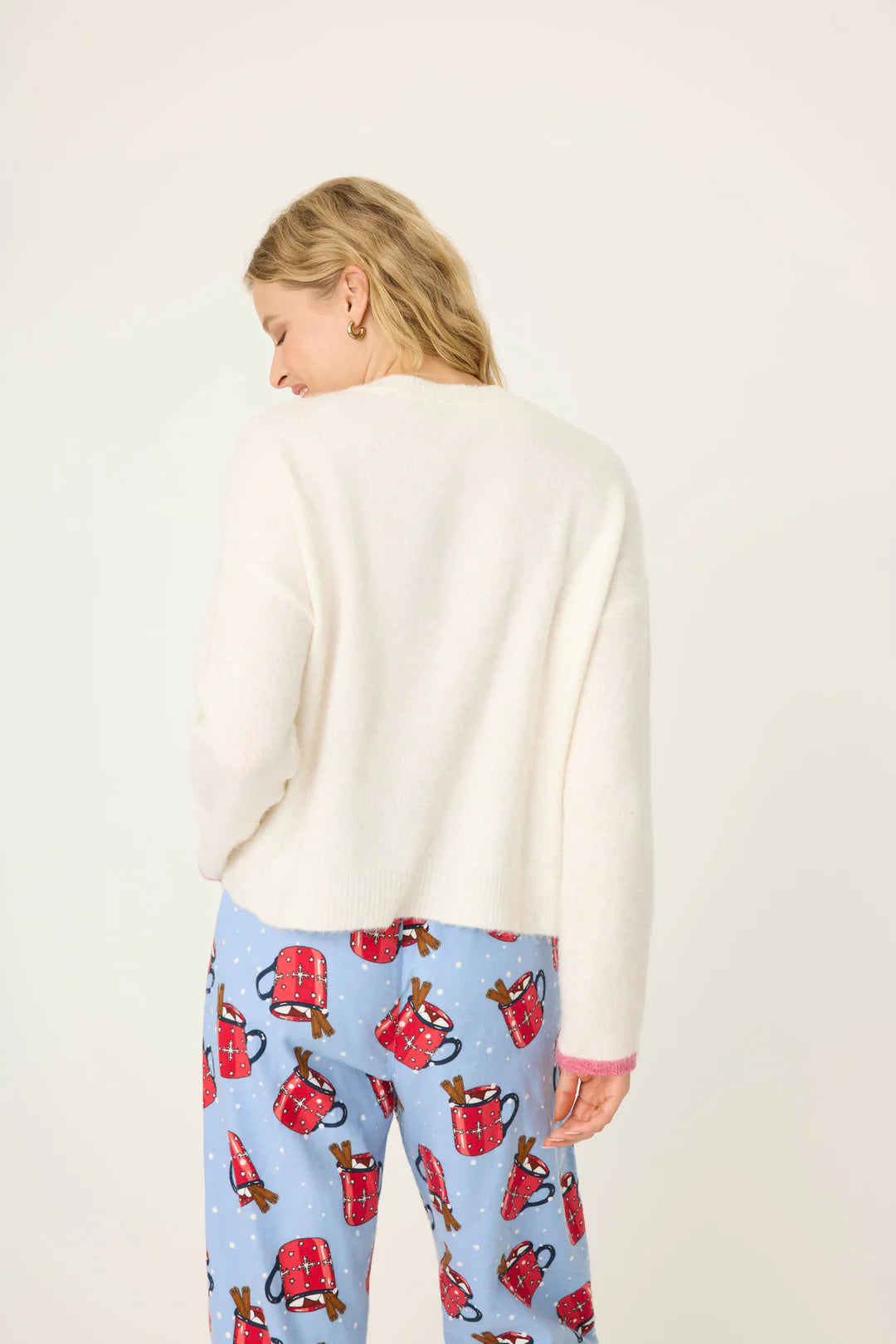 Sweeter Than Hot Cocoa Sweater Top Ivory