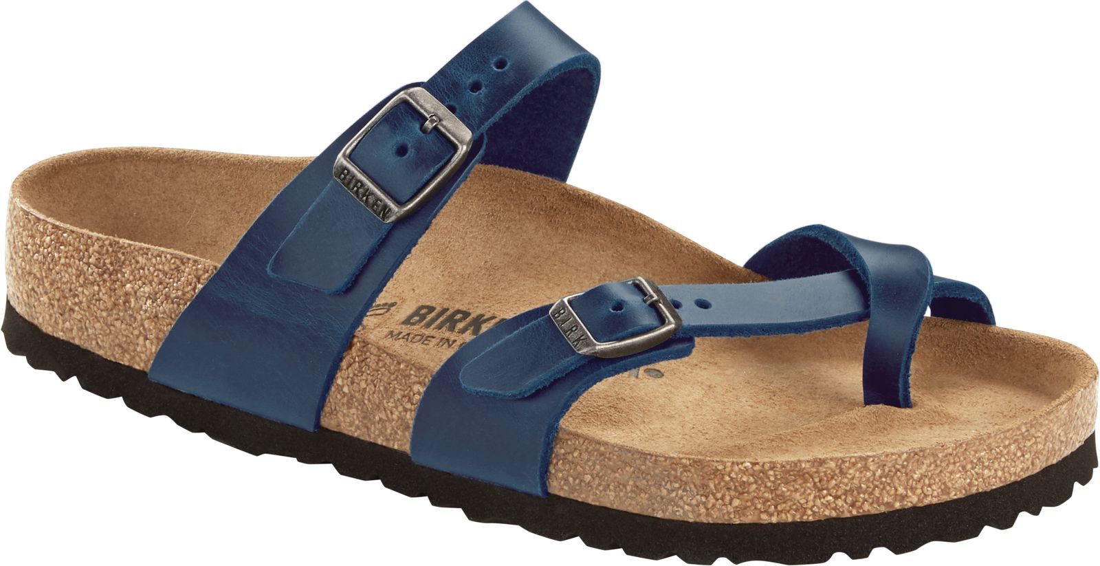 Mayari Sandals Blue Oiled Leather