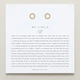 My Circle Stud Earrings