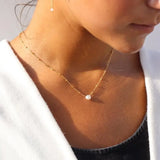 Beaded Pearl Necklace