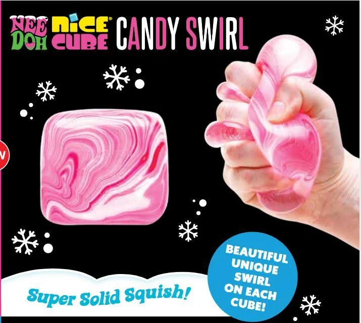 Candy Swirl Nice Cube NeeDoh