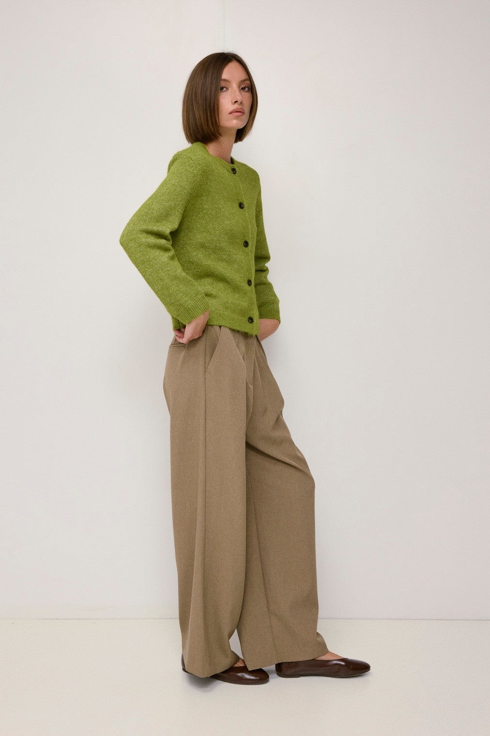 Elaine Crewneck Cardigan