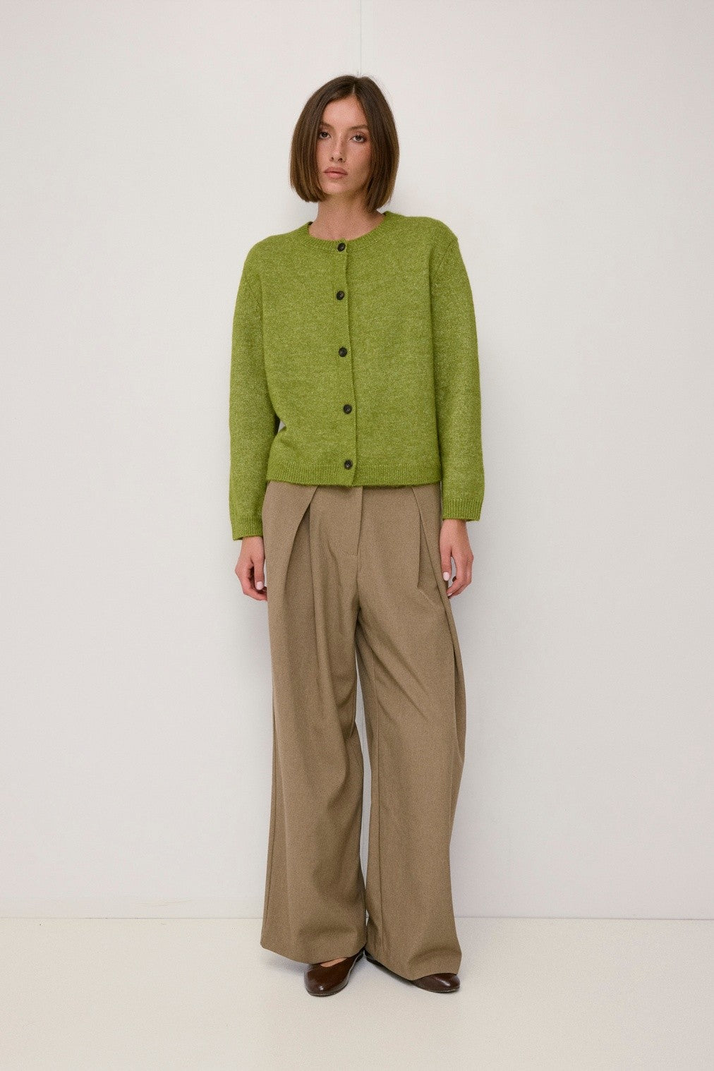 Elaine Crewneck Cardigan