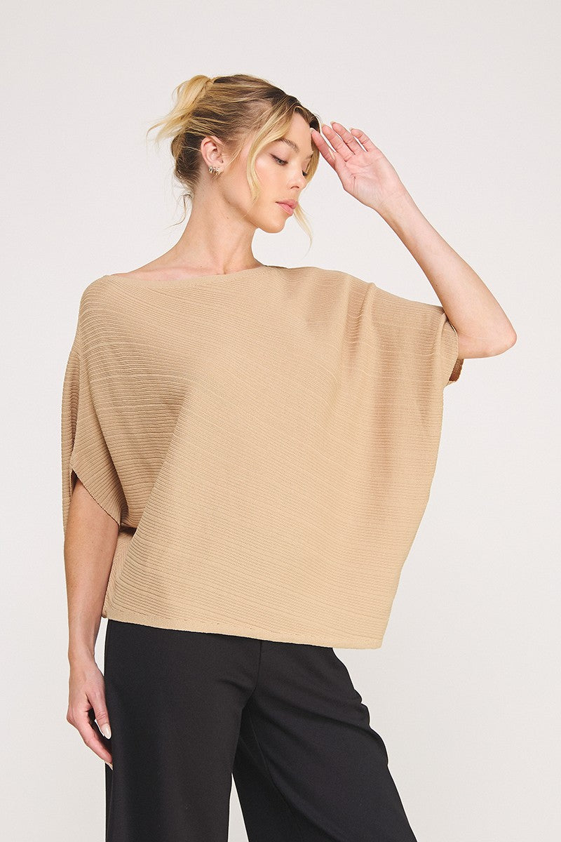 Asymmetric Knit Top