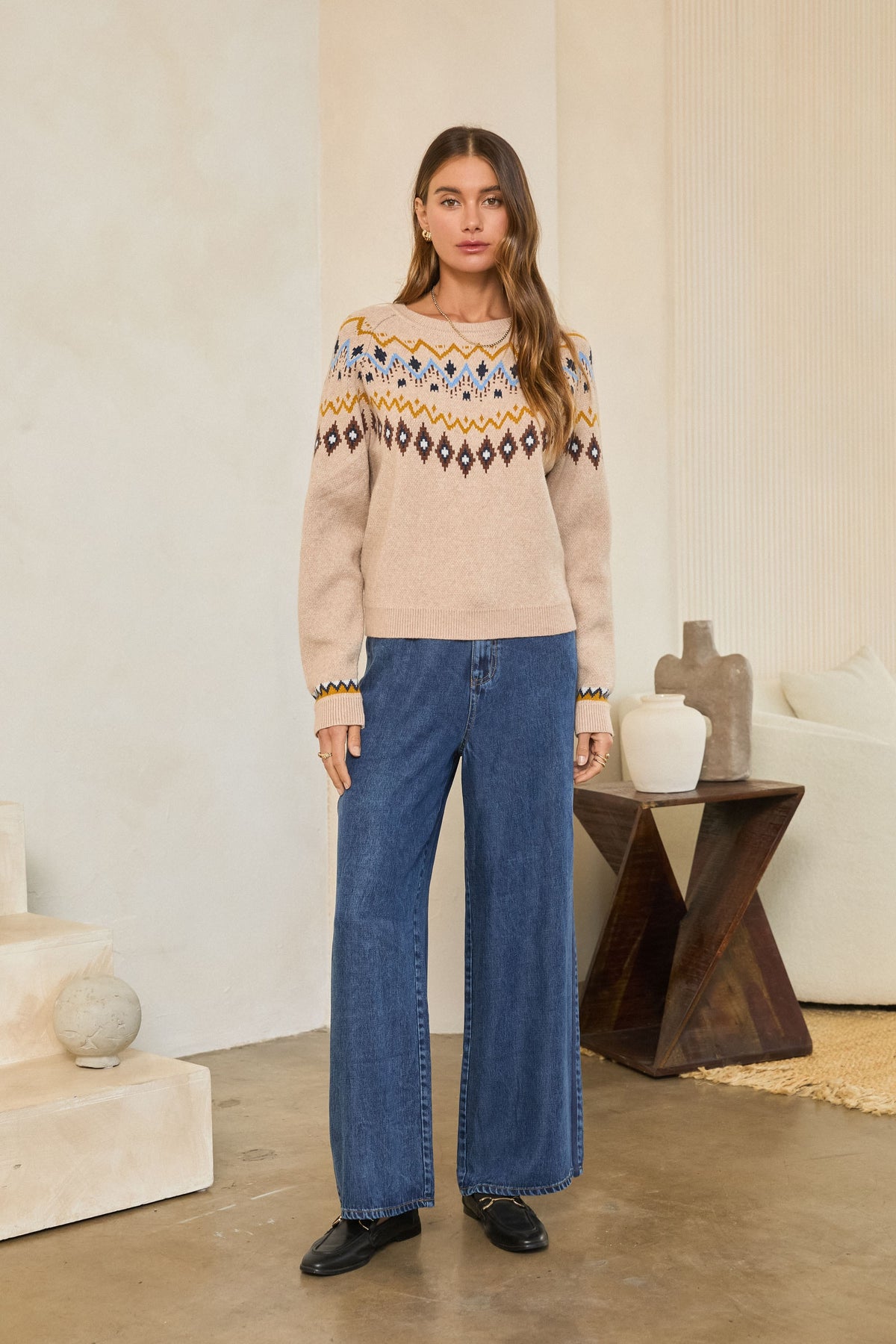 Fairisle Nordic Sweater