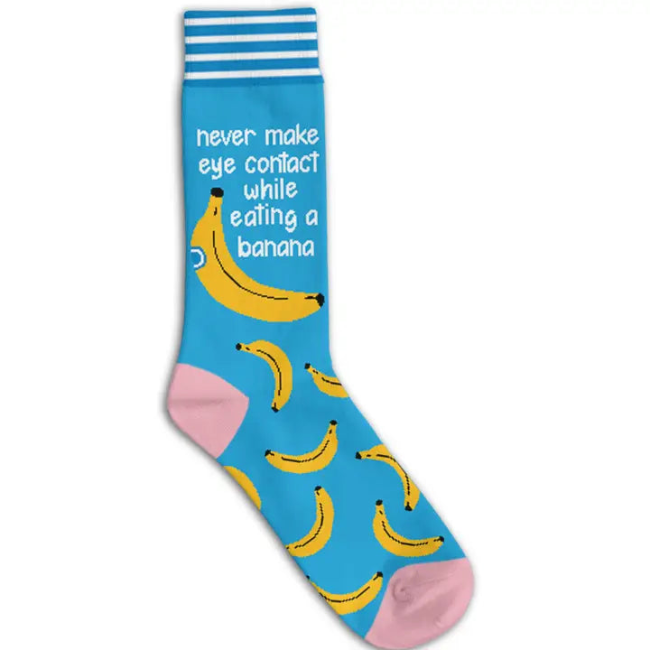 Never Make Eye Contact Socks