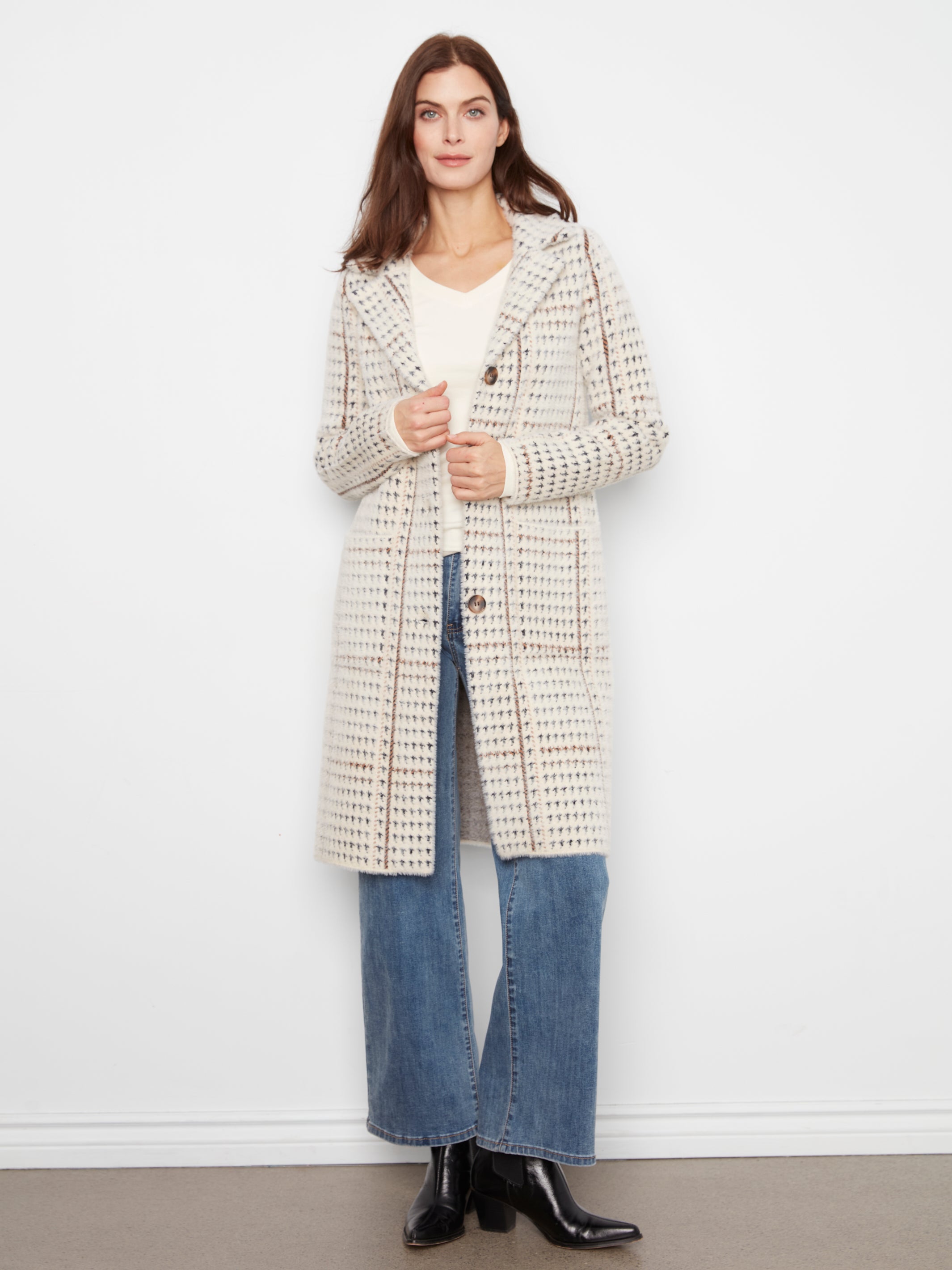 Patch Pocket Knit Coatigan Aberdeen