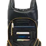 Vegan Leather HydroBag w/ Strap Bundle Black