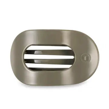 Teleties Large Flat Round Clip Sage It Ain't So