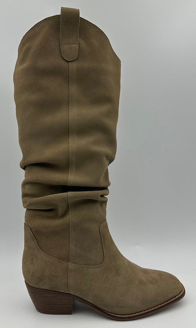Lue Western Boots Tan