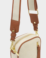 Hallie Small Canvas Crossbody