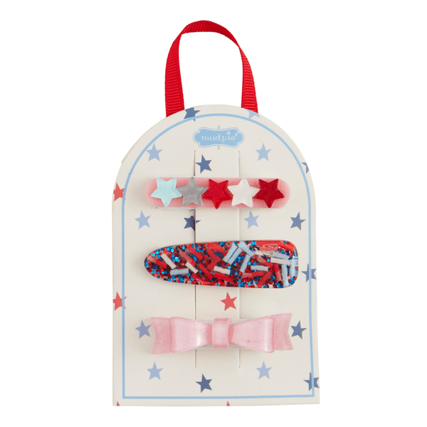 Patriotic Hair Clip Sets