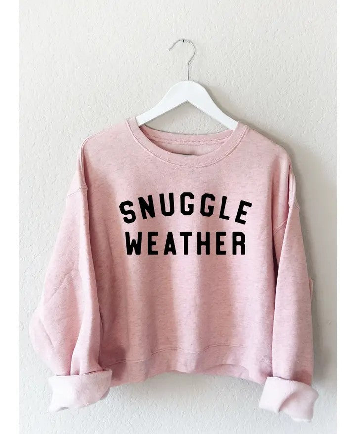 Snuggle Weather Mid Graphic Sweatshirt