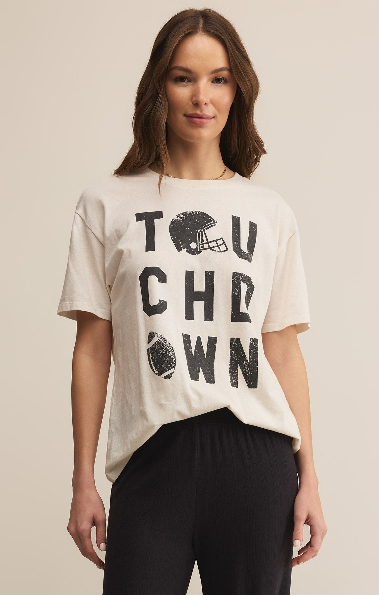 Boyfriend Touchdown Tee Vanilla Ice