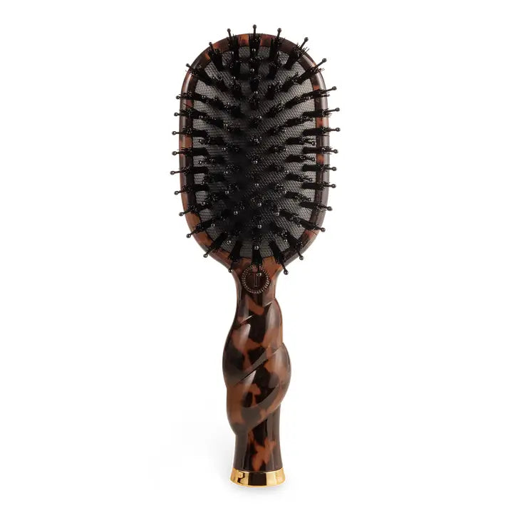 Teleties Mini Hair Brush Tortoise Boar Bristle