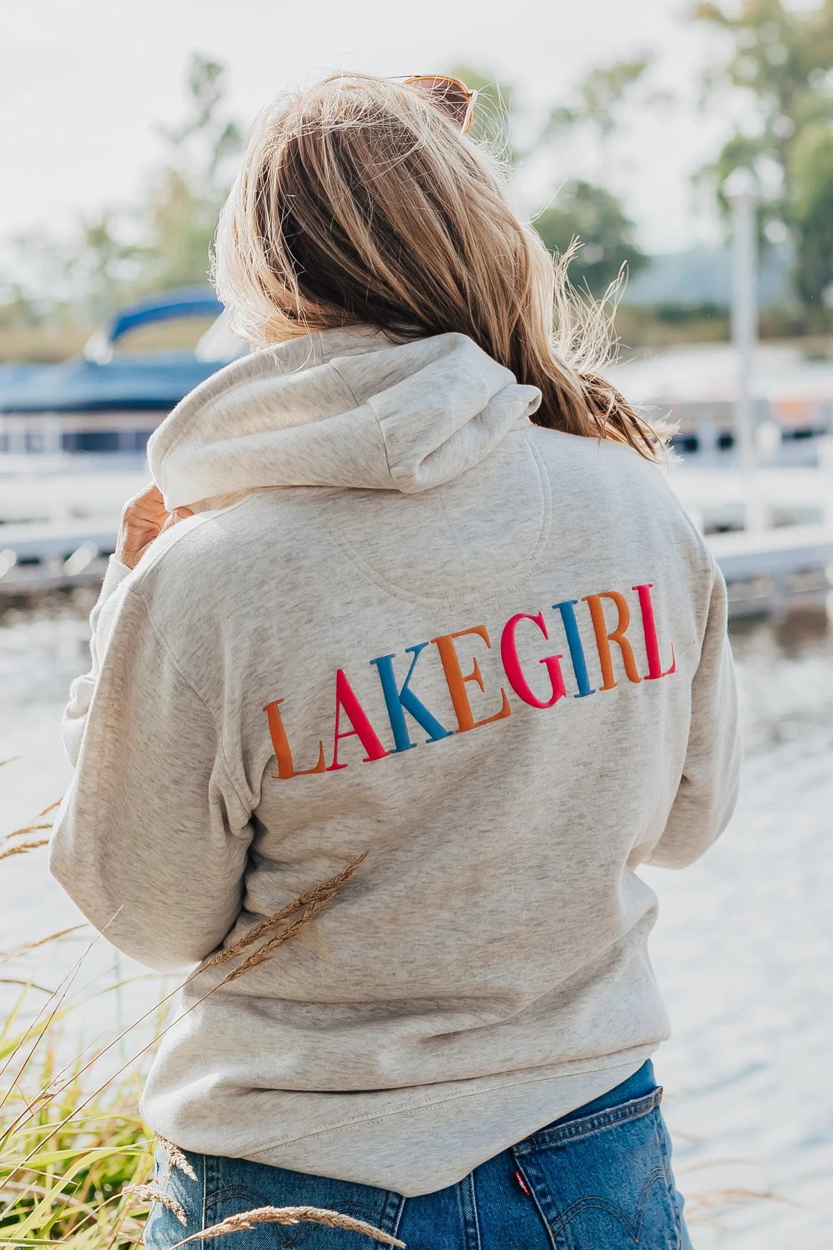 Lakegirl Multi Draw Cord Hoodie Oatmeal