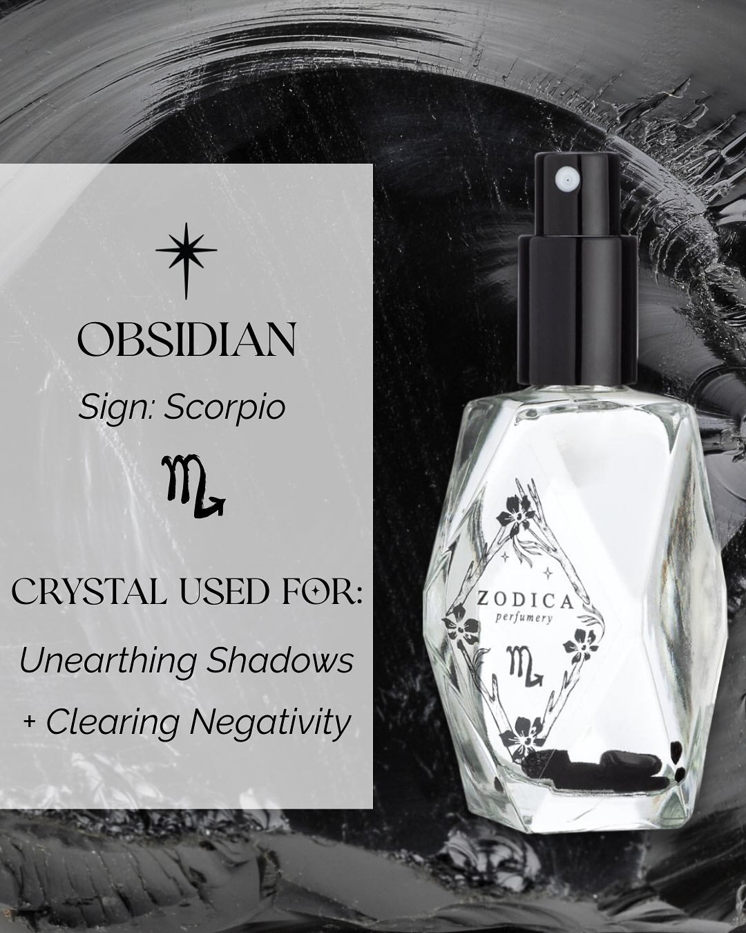 Mini Crystal Infused Zodiac Perfume - 22ml