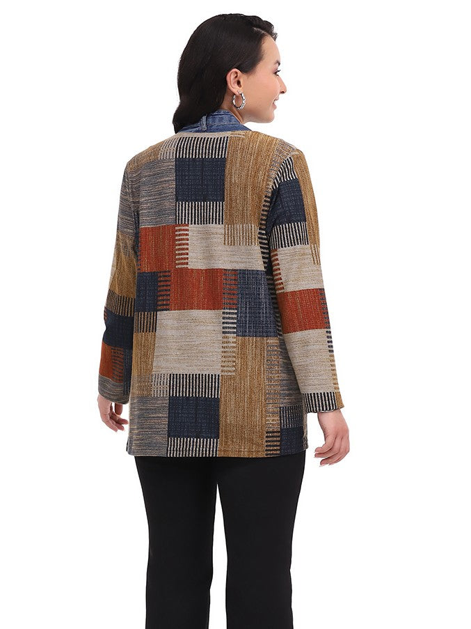 Kacey Open Front Jacket Multi