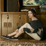 Alina Mary Jane Sneaker Brown