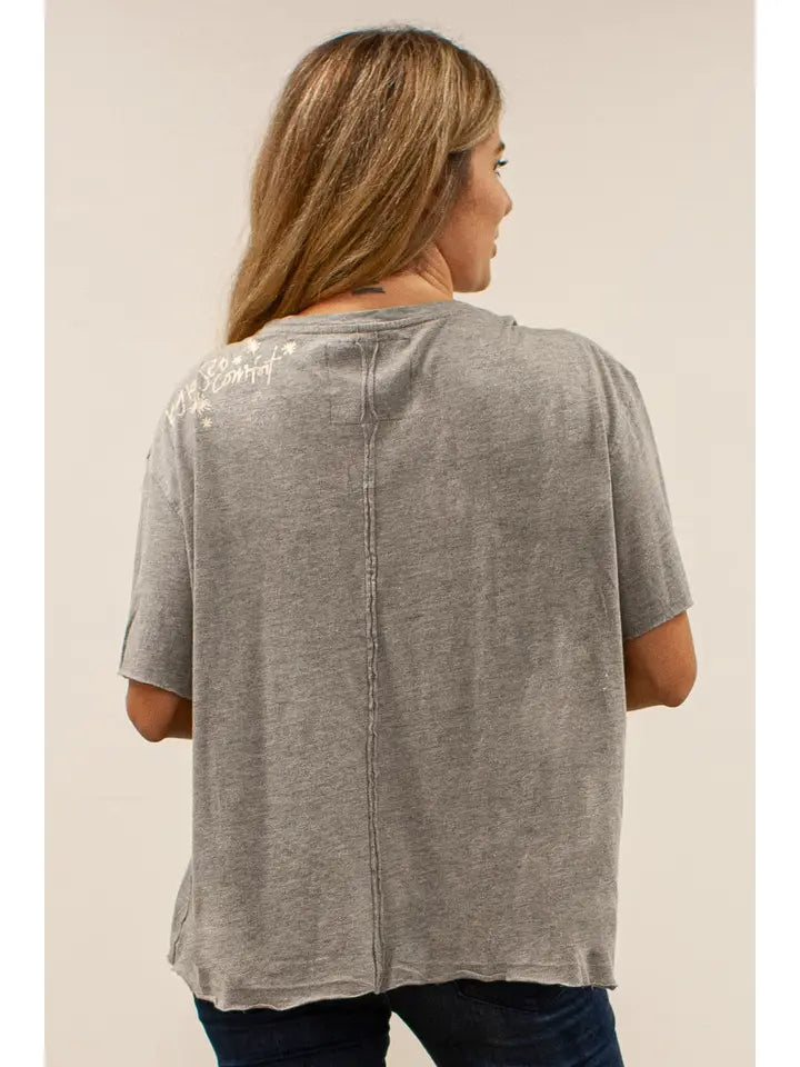 Uma Tree Of Life Tee Heather Grey