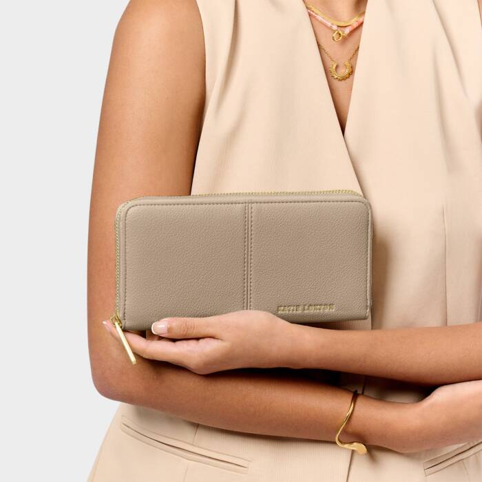 Laila Large Wallet Light Taupe