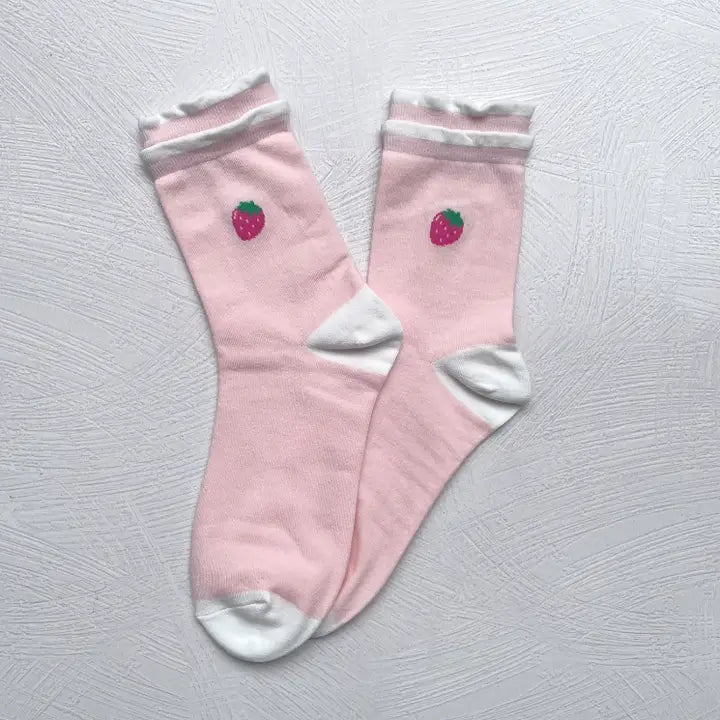 Mini Cherry Point Socks Pink