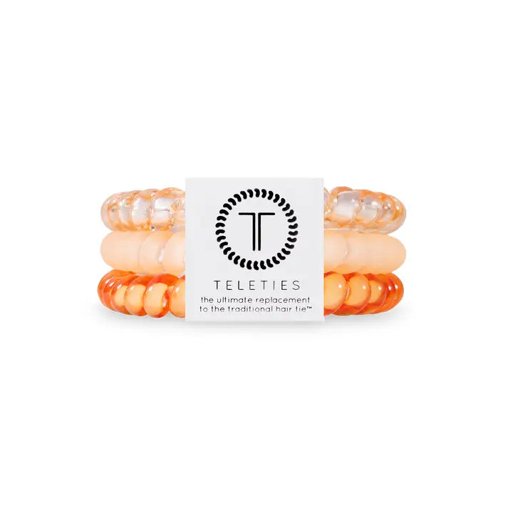 Teleties Small 3 Pack Peach Fuzz