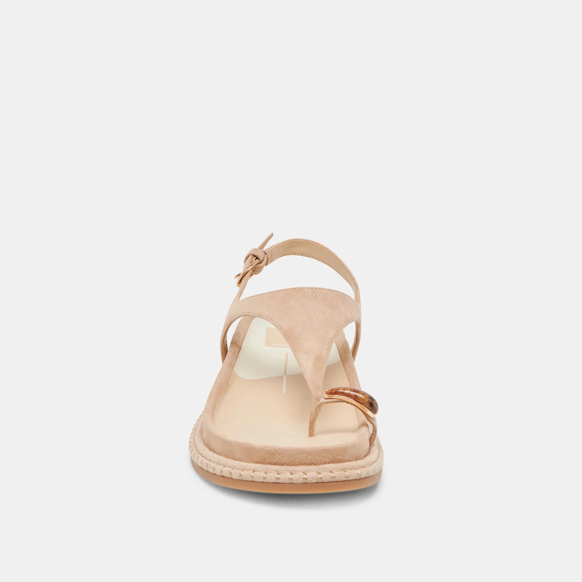 Stefan Gemstone Sandals Bamboo Suede