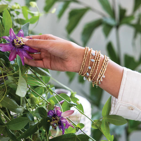 Multiwear Metal Beaded Wrap Iconic | Disc Silver