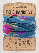 Full Boho Bandeau Block Stamp Indigo