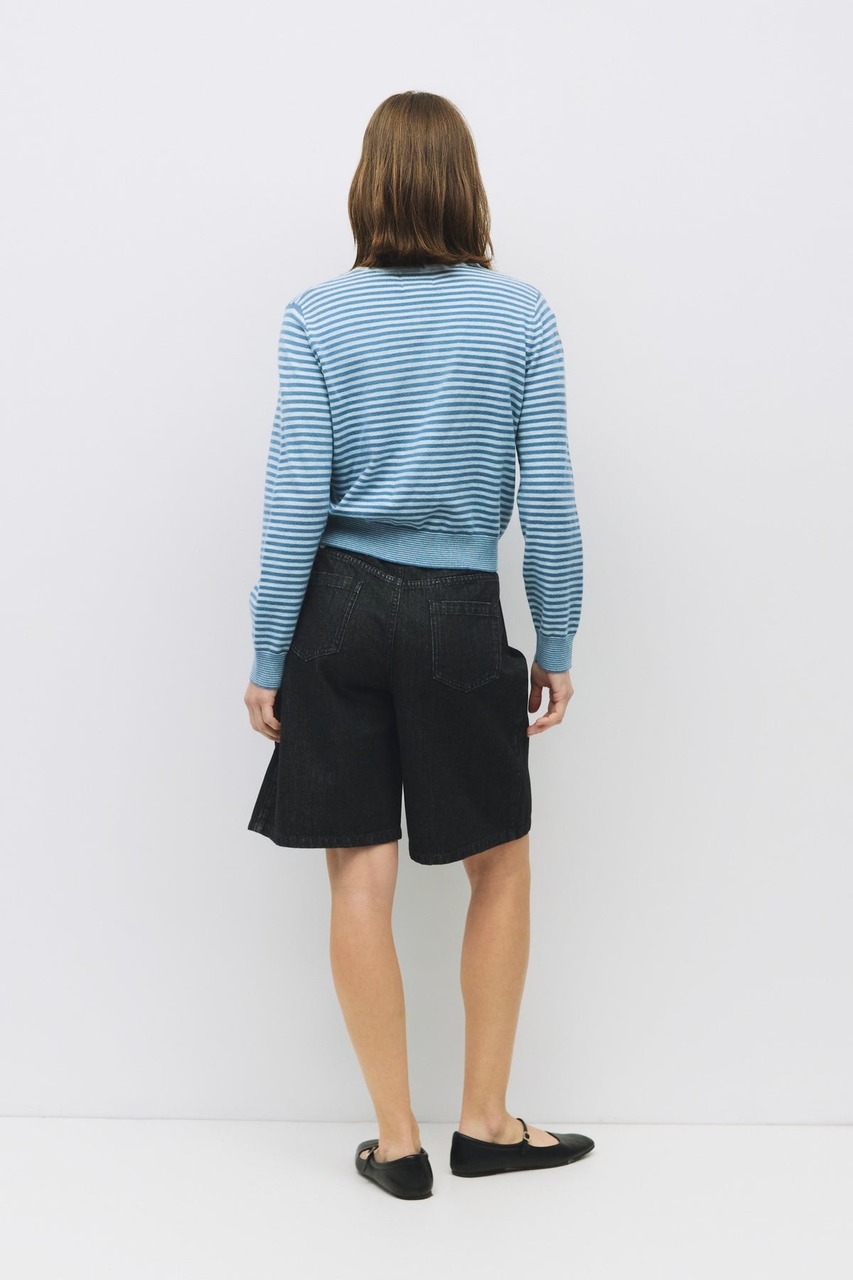 Montana Stripe Cardigan Blue + Navy