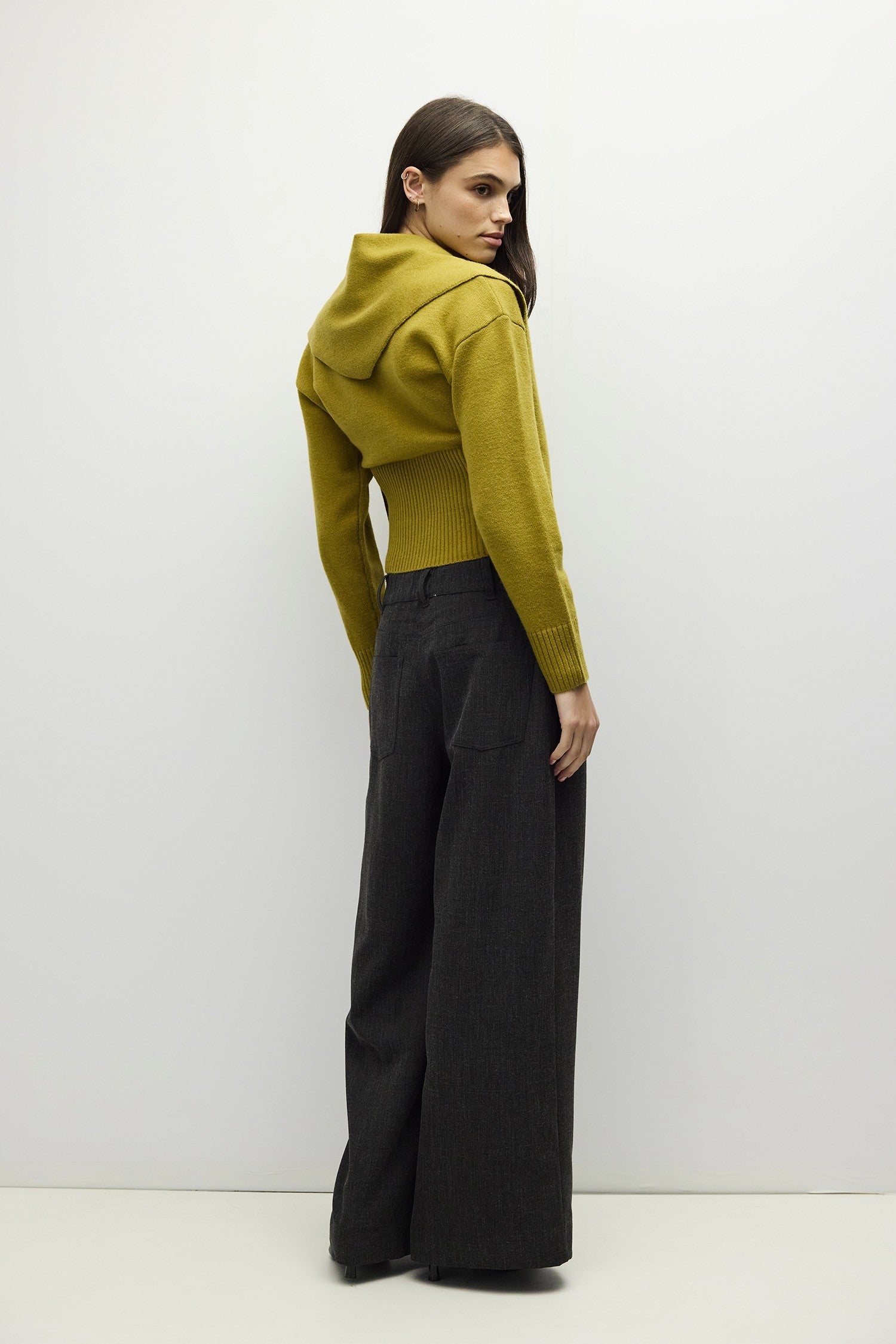 Briana Cardigan Chartreuse