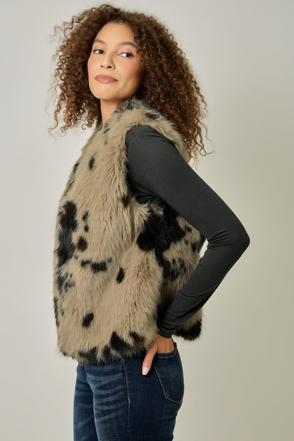 Animal Fur Vest
