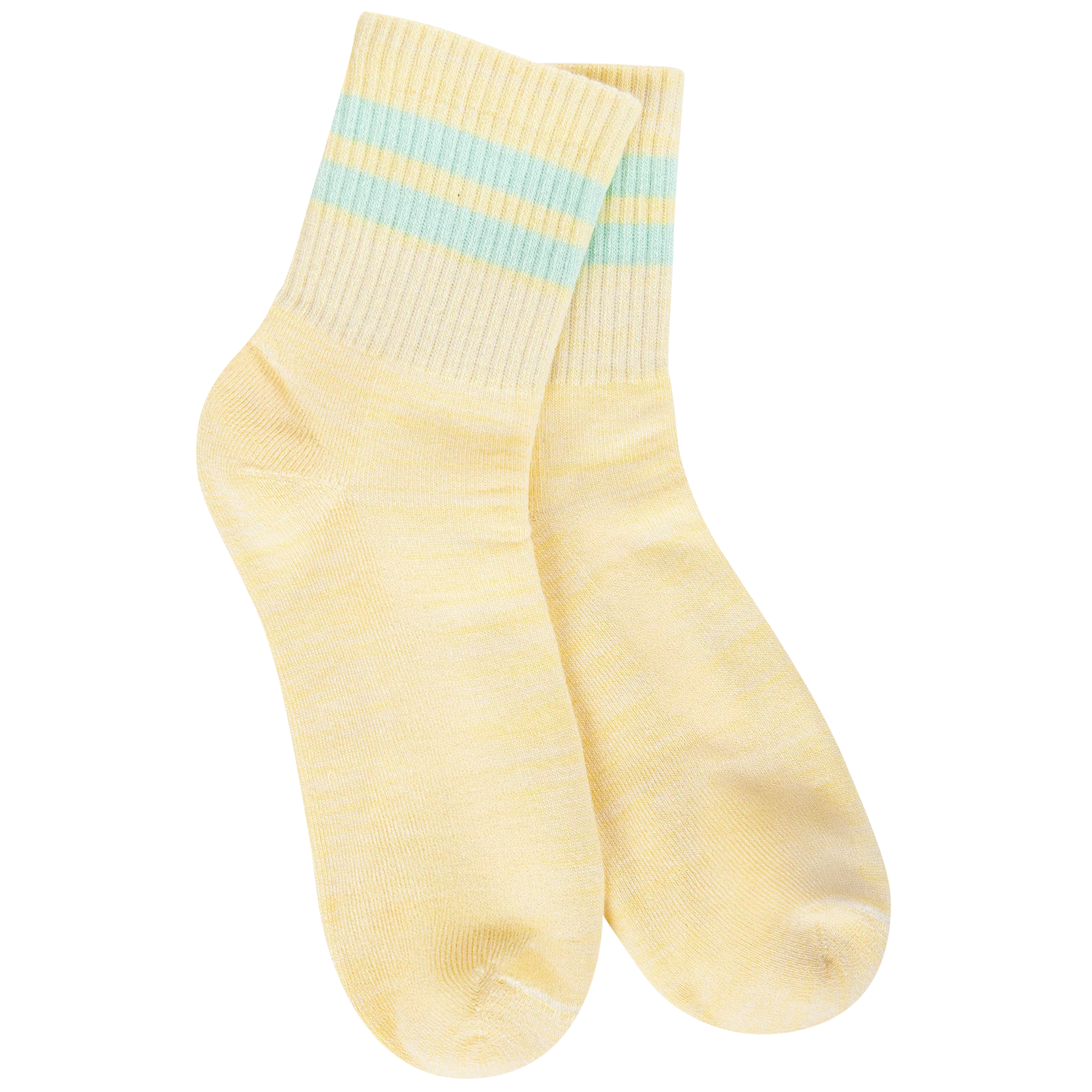 Weekend Rugby Mini Crew Sport Socks Cream + Moonlight Stripe