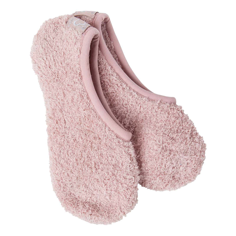 Cozy Footsie Gripper Socks Adobe Rose