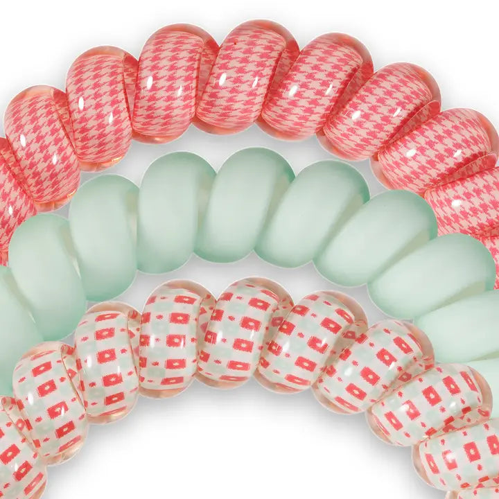 Teleties Large 3 Pack Calming Coral