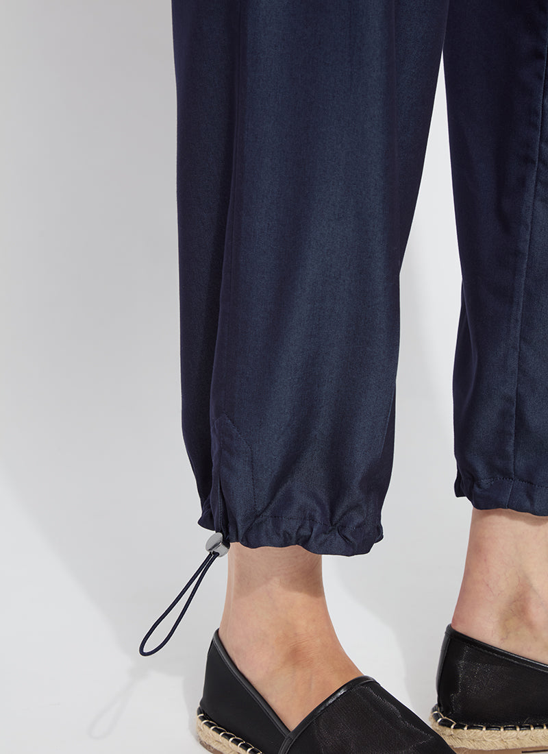 Monique Tailored Cargo Pants Solid Indigo