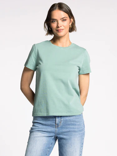 Asher Relaxed Fit Tee Sea Pine