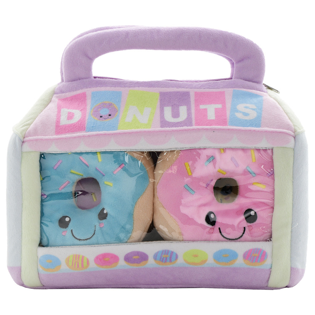 Box of Doughnuts Fleece Plush