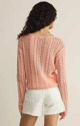 Upland Crochet Sweater Bellini