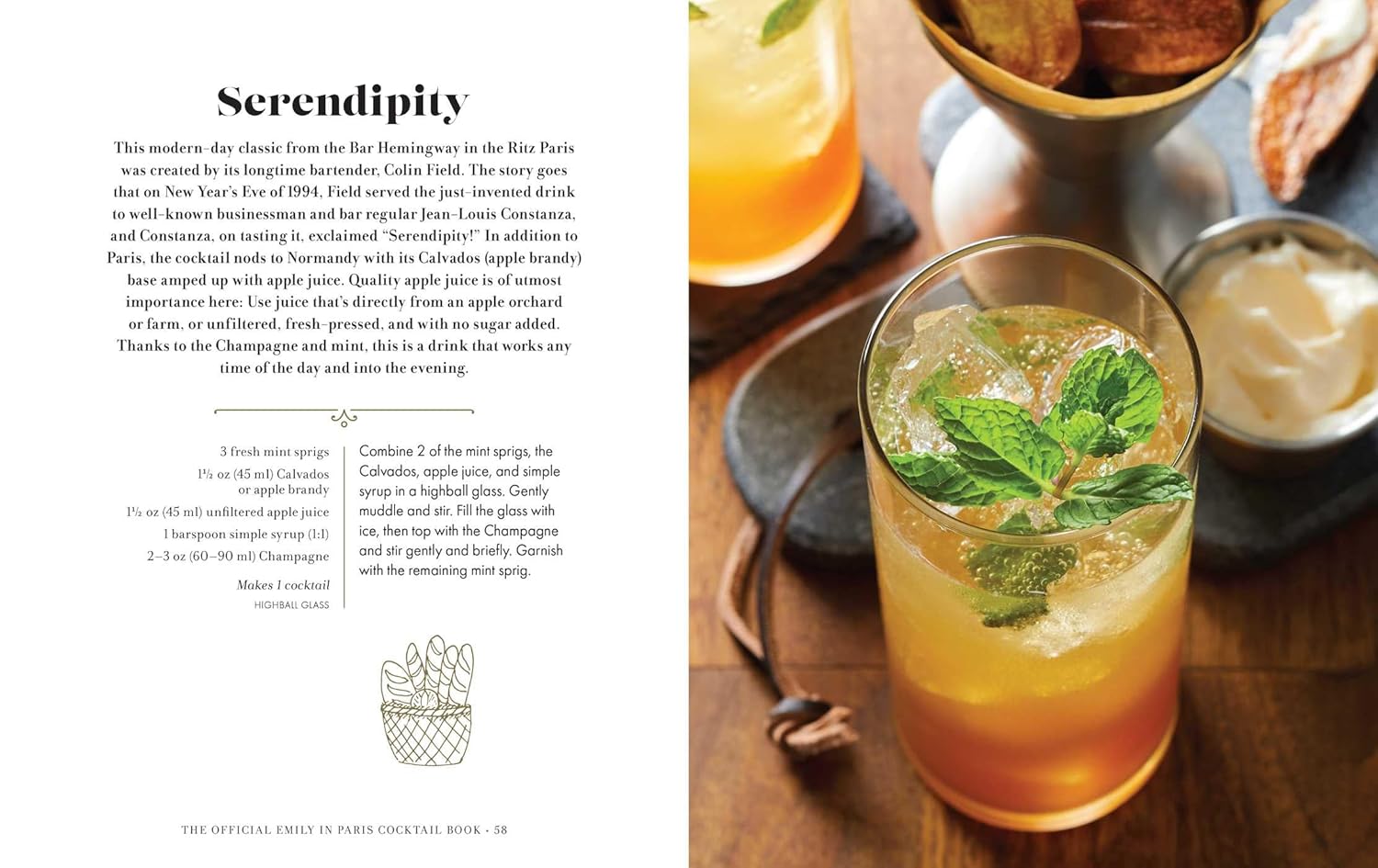 Official Emily In Paris Cocktail Book