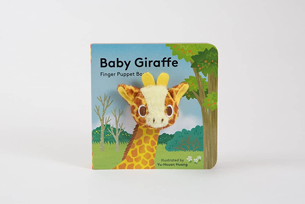 Baby Giraffe Finger Puppet Book