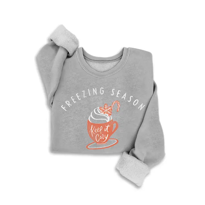 Freezing Season Mineral Sweatshirt Heather Grey
